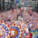 優秀賞（傘踊り）／川の流れのように